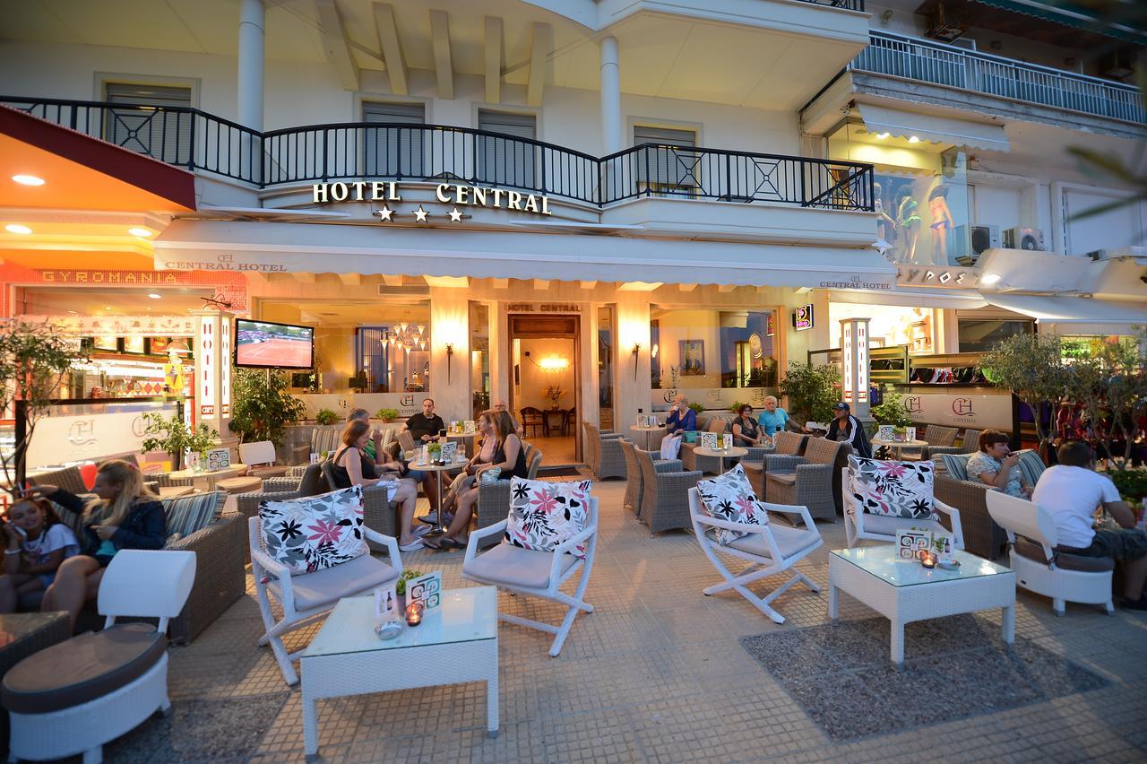Central Hotel Paralía Exterior foto